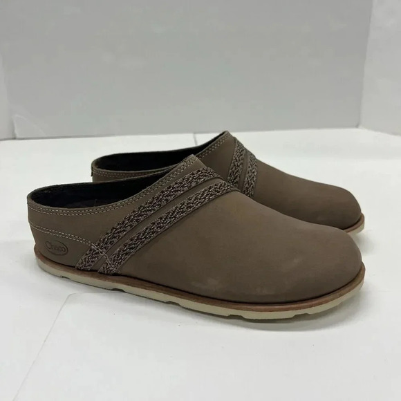 Chaco Women Harper Slide Slip-on Mules Caribou Brown Size 6 Comfort Support - Picture 1 of 12